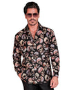 Camisa de caveira para homens