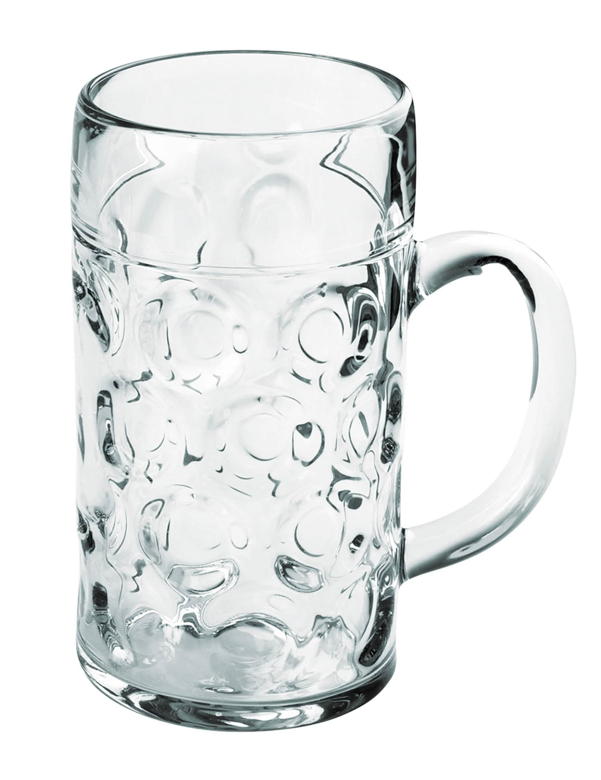 Caneca de cerveja transparente 1 L