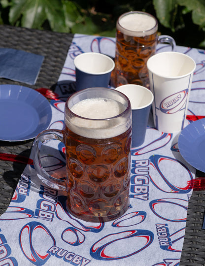 Caneca de cerveja transparente 1 L