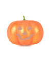 Citrouille lumineuse Halloween pour décoration orange et dorée