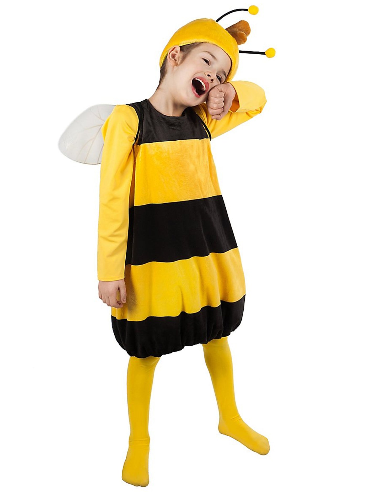 Vue d'ensemble portée des collants Maya l'Abeille pour enfant