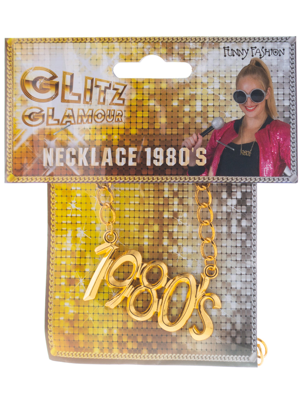 Vue de l'emballage du collier année 1980 pour adulte