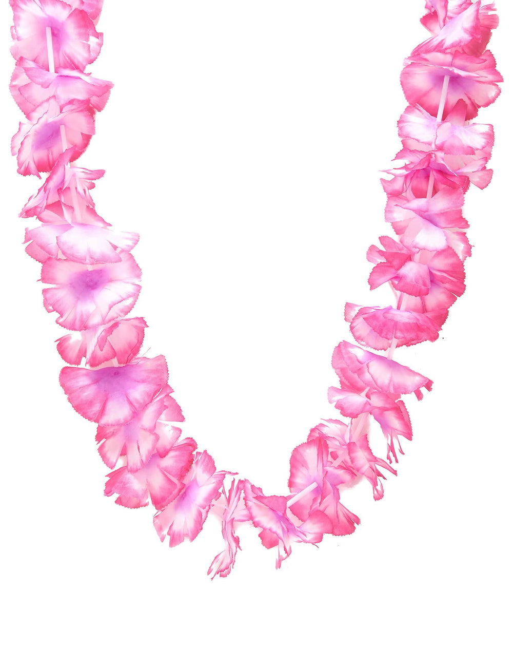 Colar havaí para adulto cor de rosa