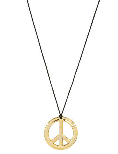 Colar hippie de metal para adulto