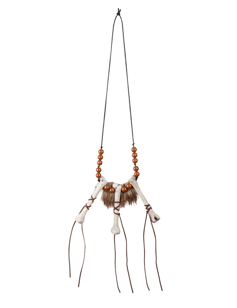 Vue d'ensemble du collier os vaudou