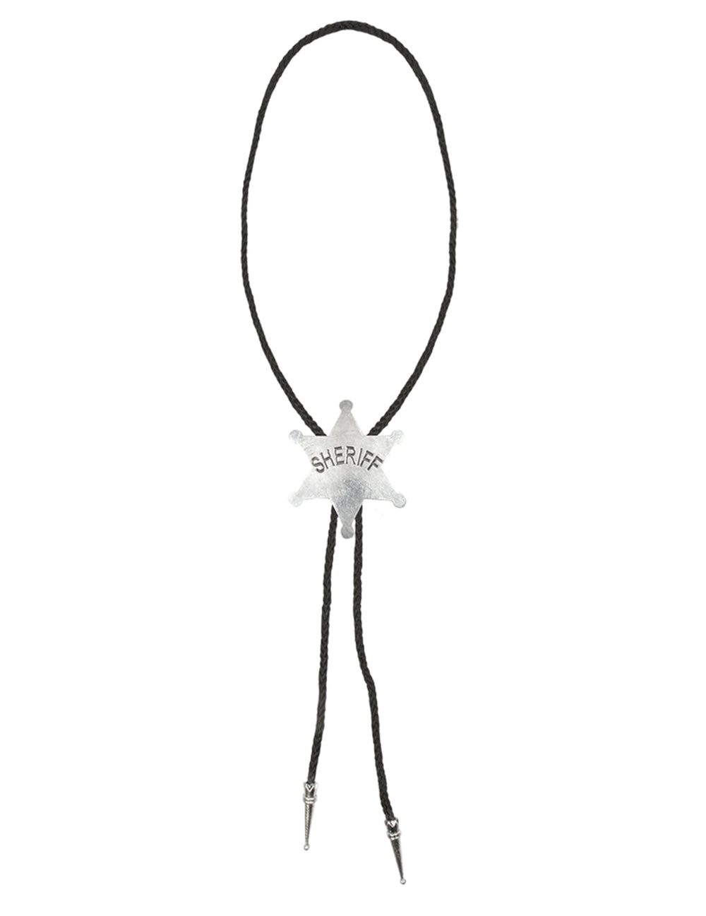 Vue de face du collier shérif