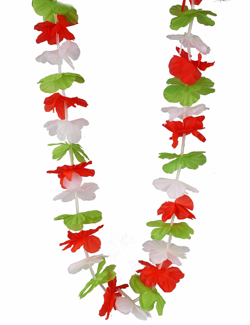 Collier supporter Italie pour adulte vert blanc rouge