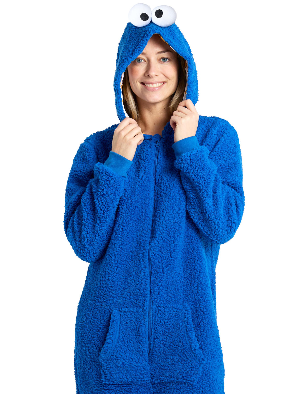 Macacão Cookie Monster Rua Sésamo™ adulto