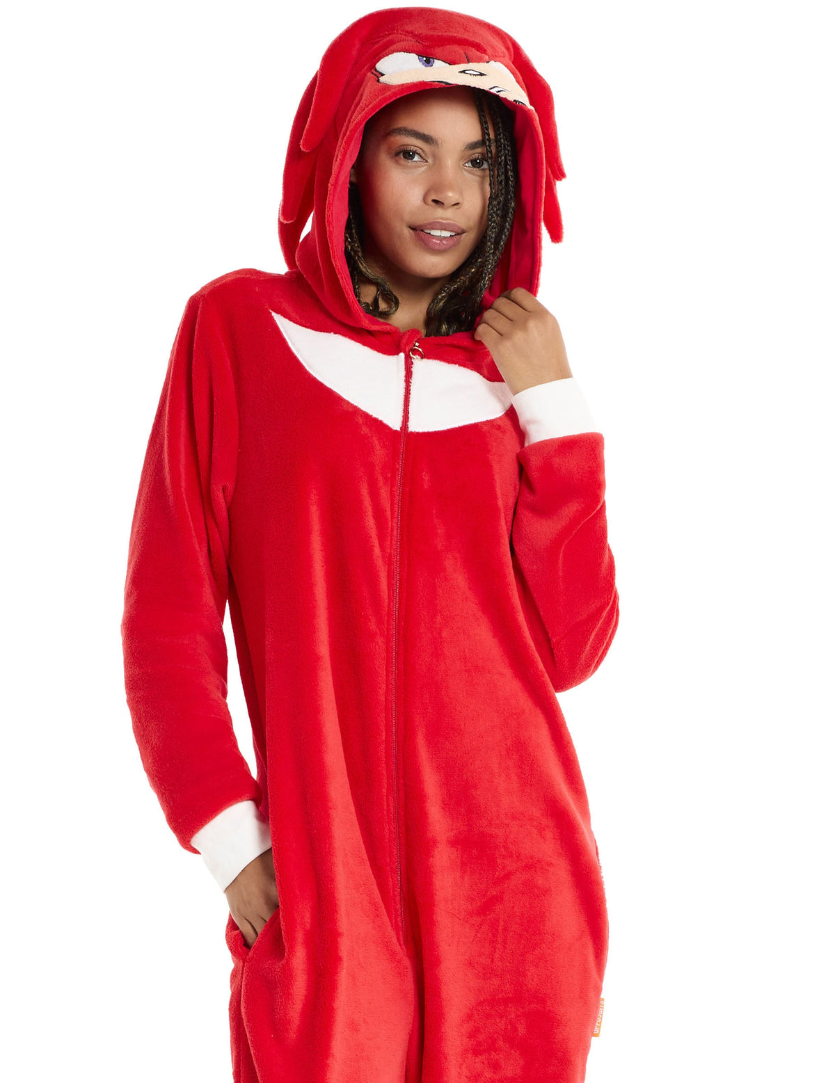 Vue de face de la combinaison Knuckles Sonic™