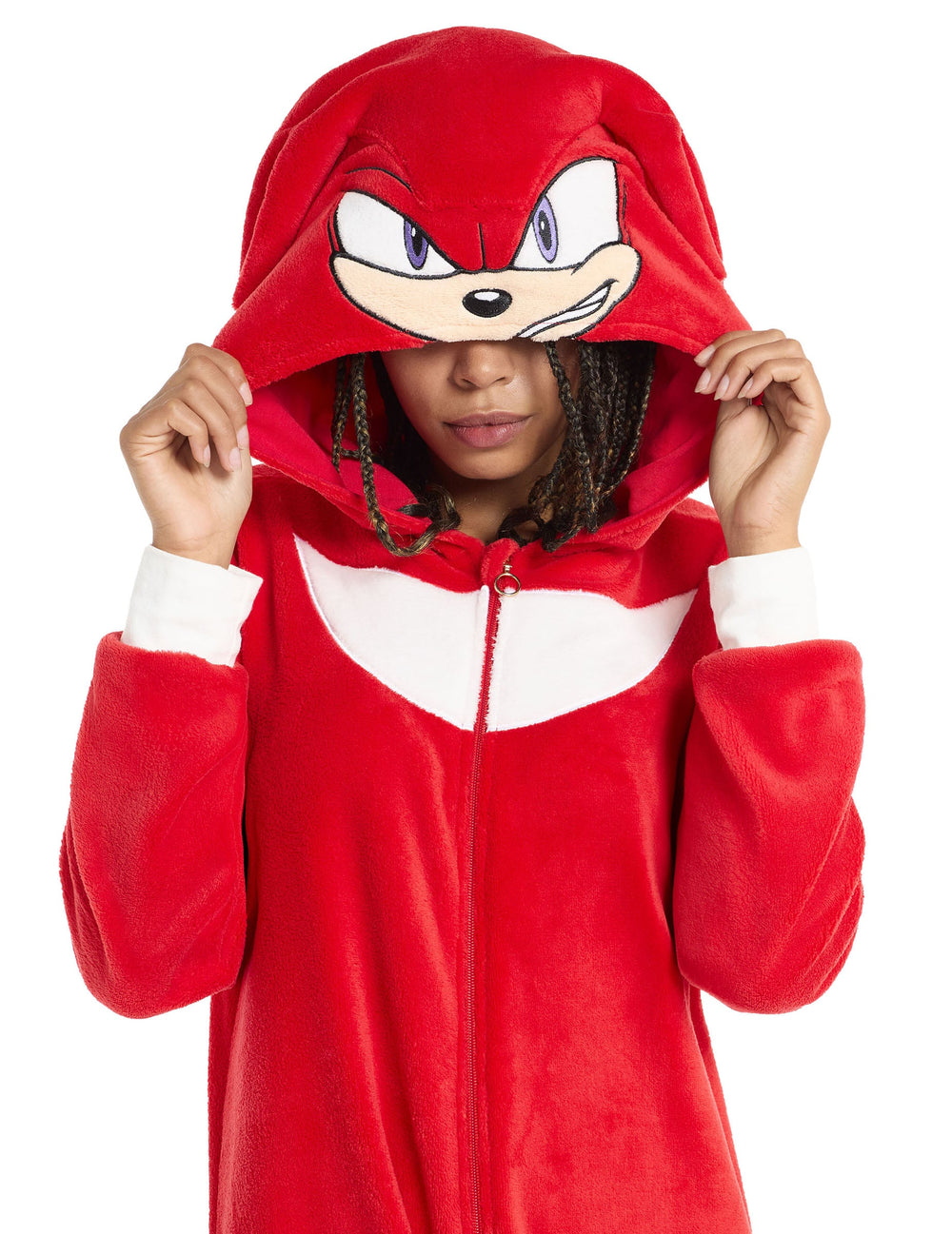 Vue rapprochée du haut de la combinaison Knuckles Sonic™
