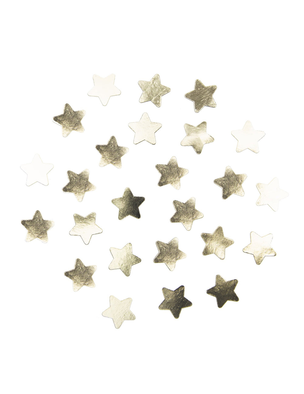 Confettis de table étoiles pour décoration de fête dorés