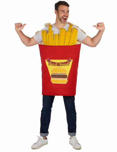 Disfarce Corneta de Batatas Fritas Adulto