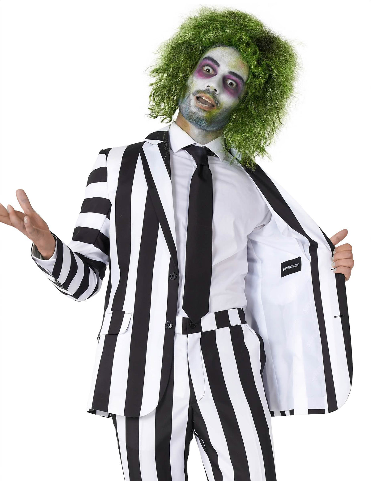 Disfarce de homem do Beetlejuice™ Suitmeister	