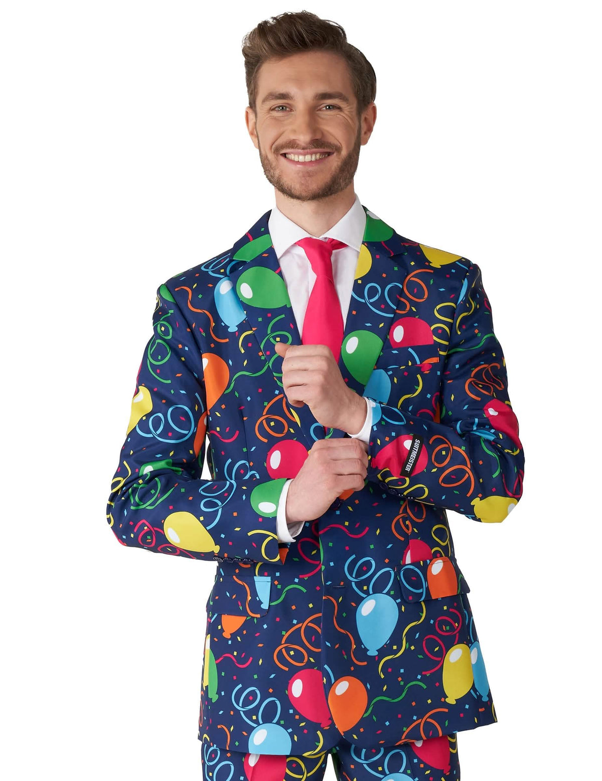 Fato Mr. Balloons Navy para homem Suitmeister™