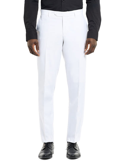 Détail du pantalon du Costume Mr. Blanc Opposuits