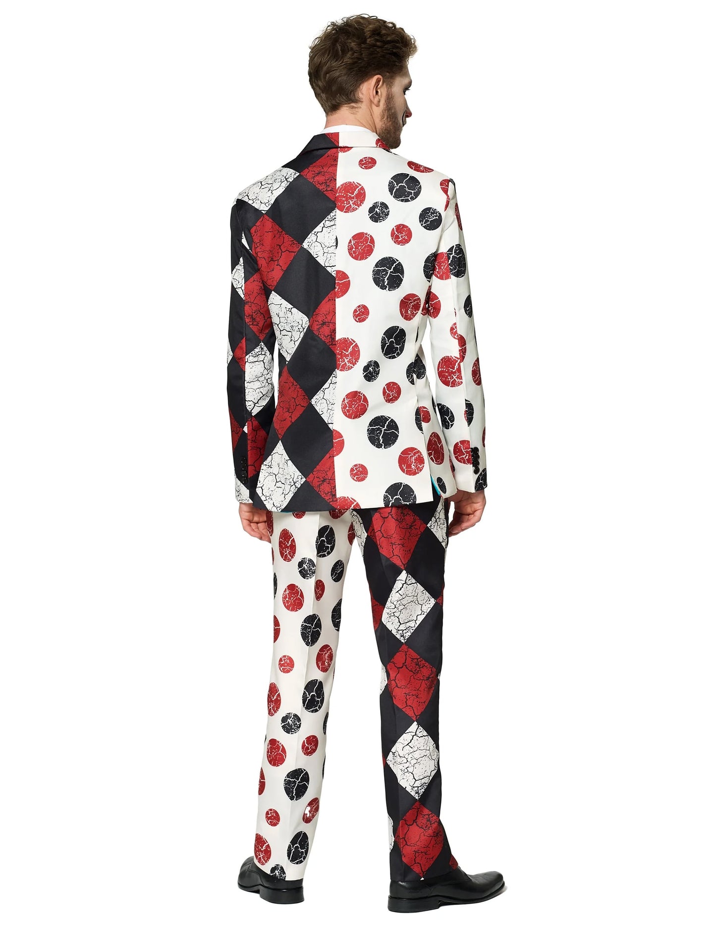 Disfarce de Mr. Clown Vintage Suitmeister™ para homem