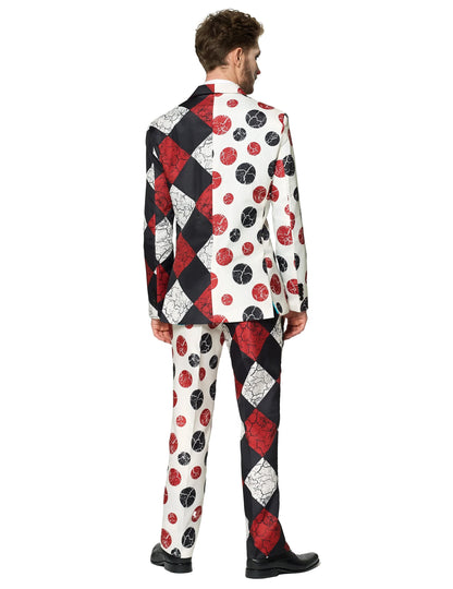 Disfarce de Mr. Clown Vintage Suitmeister™ para homem
