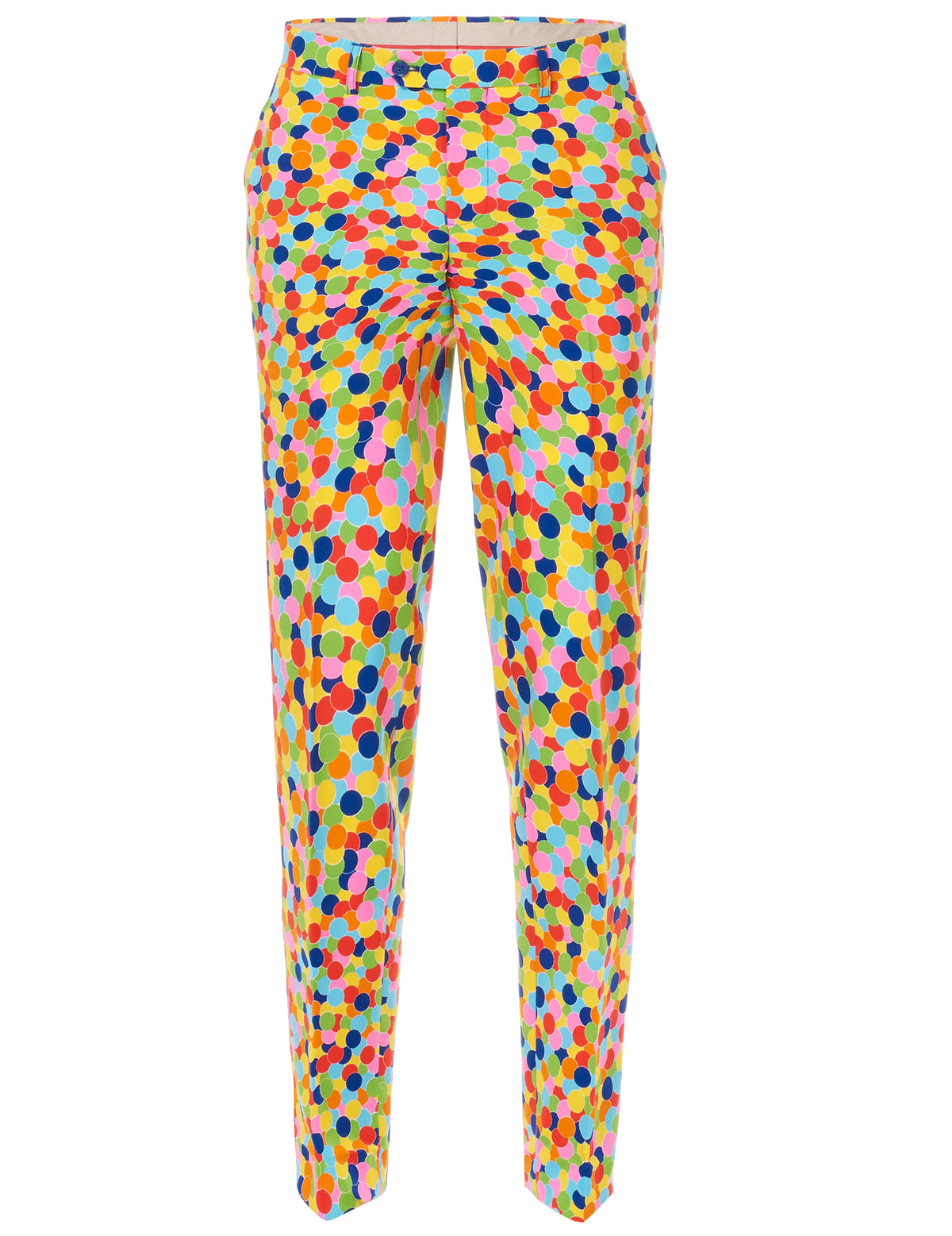 Vue de face du pantalon du costume Mr. Confetteroni Opposuits pour homme
