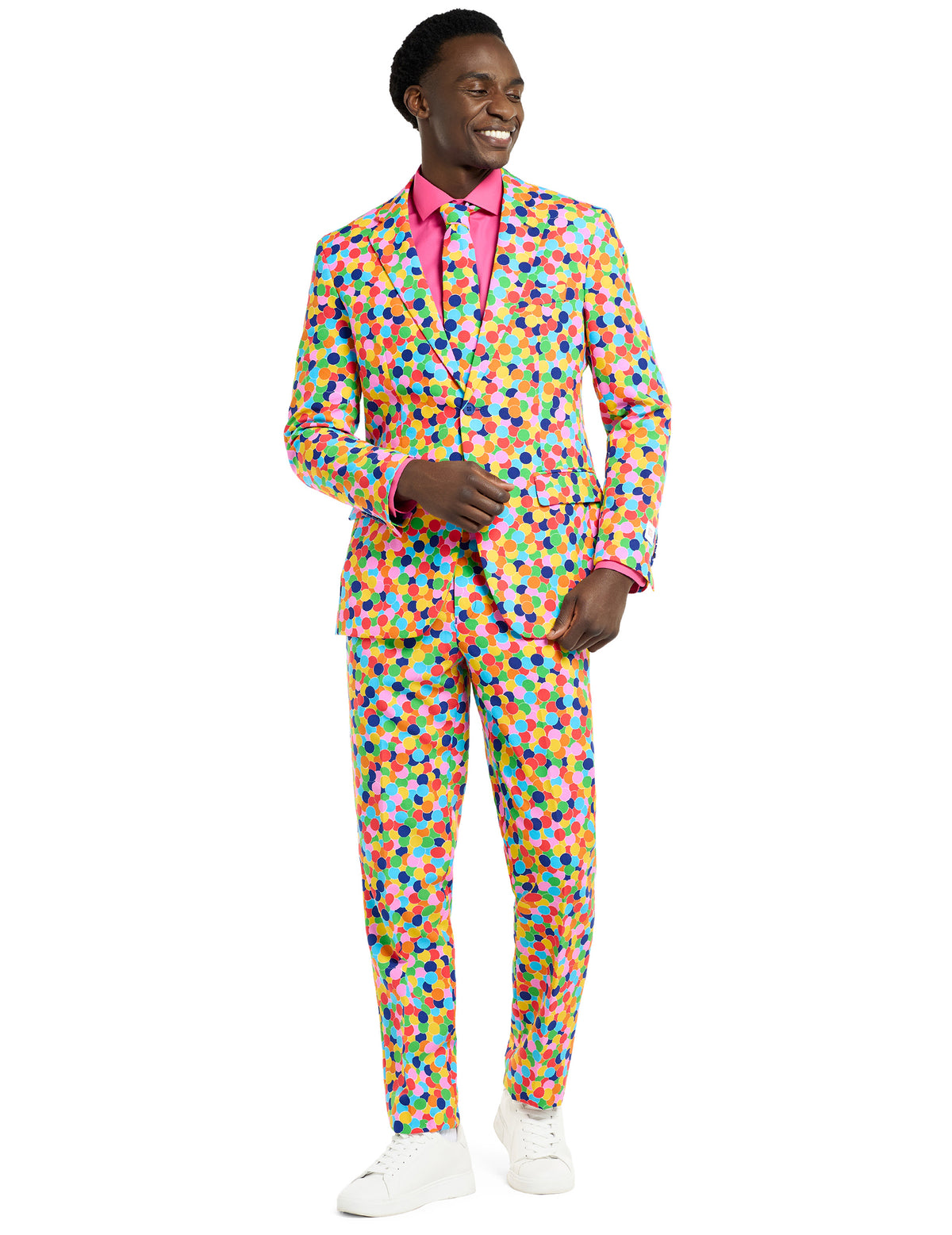 Costume Mr. Confetteroni Opposuits pour homme multicolore à motifs confettis