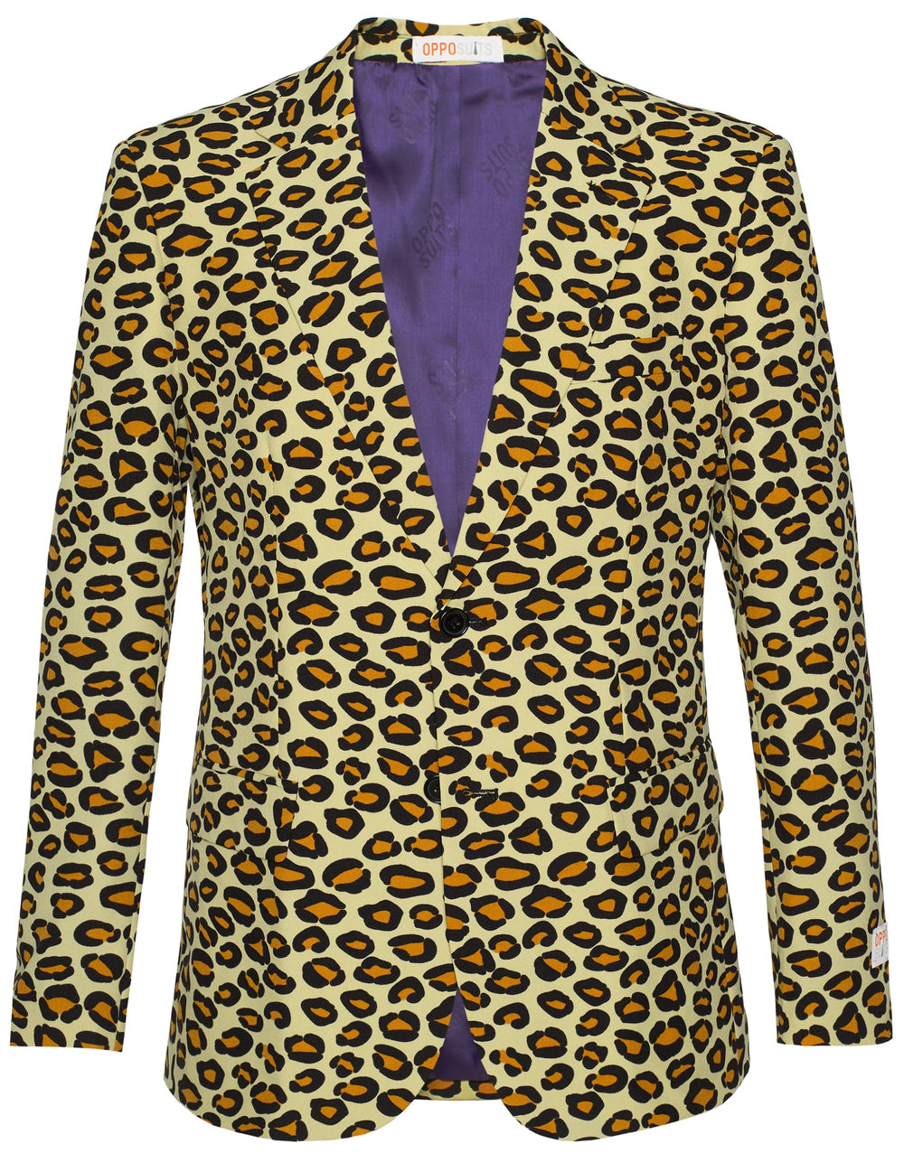 Costume Mr. Jaguar pour homme à imprimé léopard