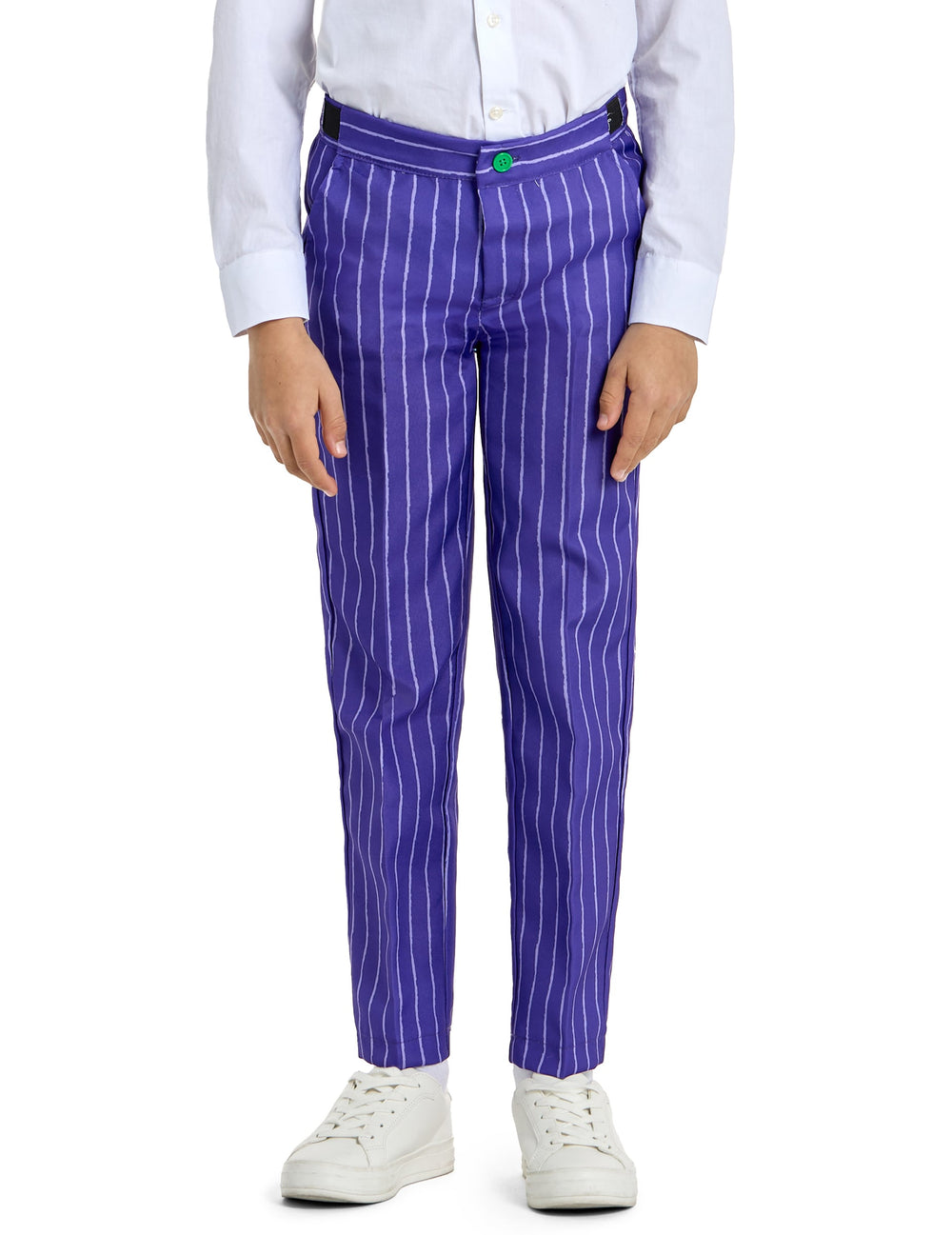 Détail du pantalon du costume Mr. Joker pour enfant