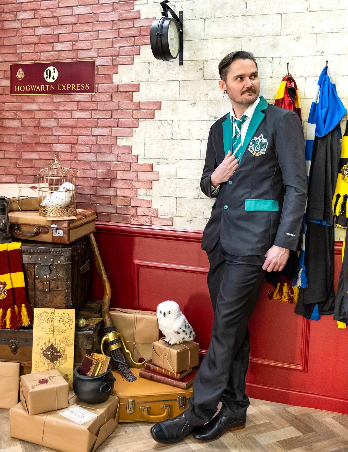 Disfarce de Slytherin™ Suitmeister™ para adulto