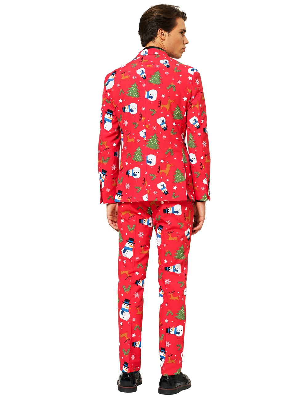 Vue de dos du costume Mr. Snowman pour homme