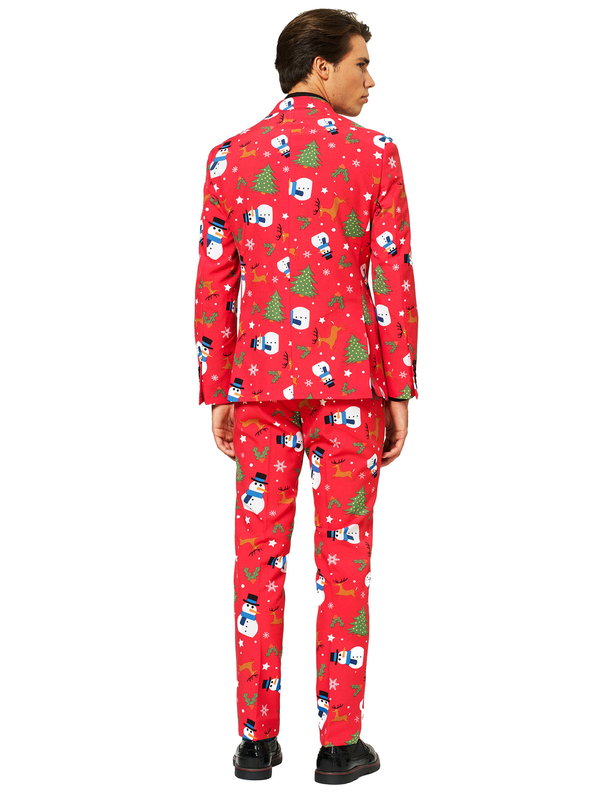 Vue de dos du costume Mr. Snowman pour homme