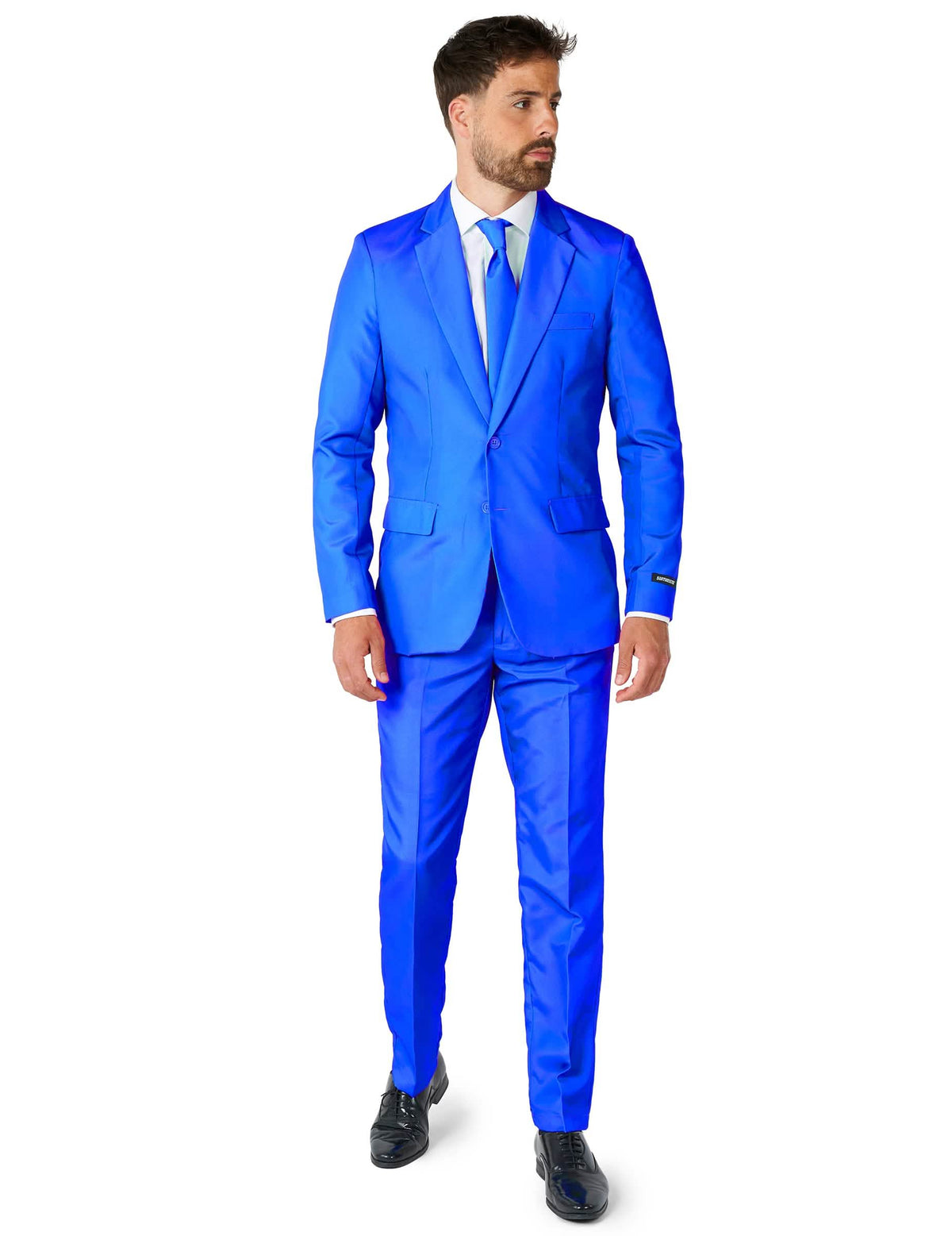 Fato Mr. Solid azul homem Suitmeister™
