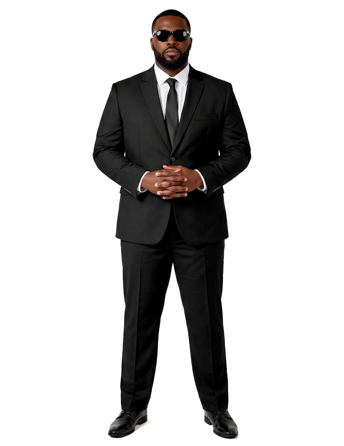 Fato Mr. Solid preto homem Suitmeister™