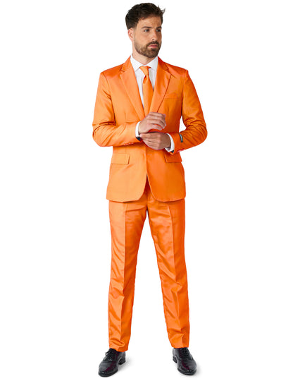 Fato Mr. Solid cor de laranja homem Suitmeister?