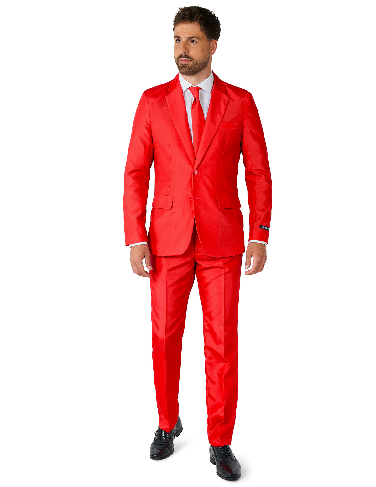 Fato Mr. Solid vermelho homem Suitmeister™