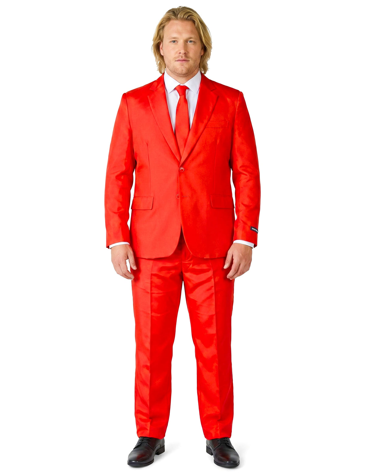 Fato Mr. Solid vermelho homem Suitmeister™