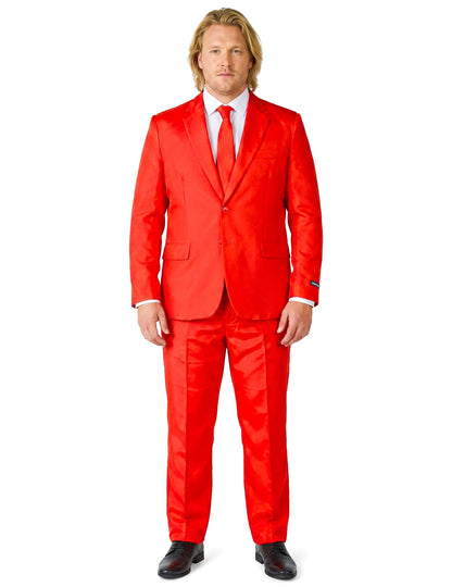 Fato Mr. Solid vermelho homem Suitmeister™