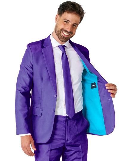 Fato Mr. Solid lilás homem Suitmeister?