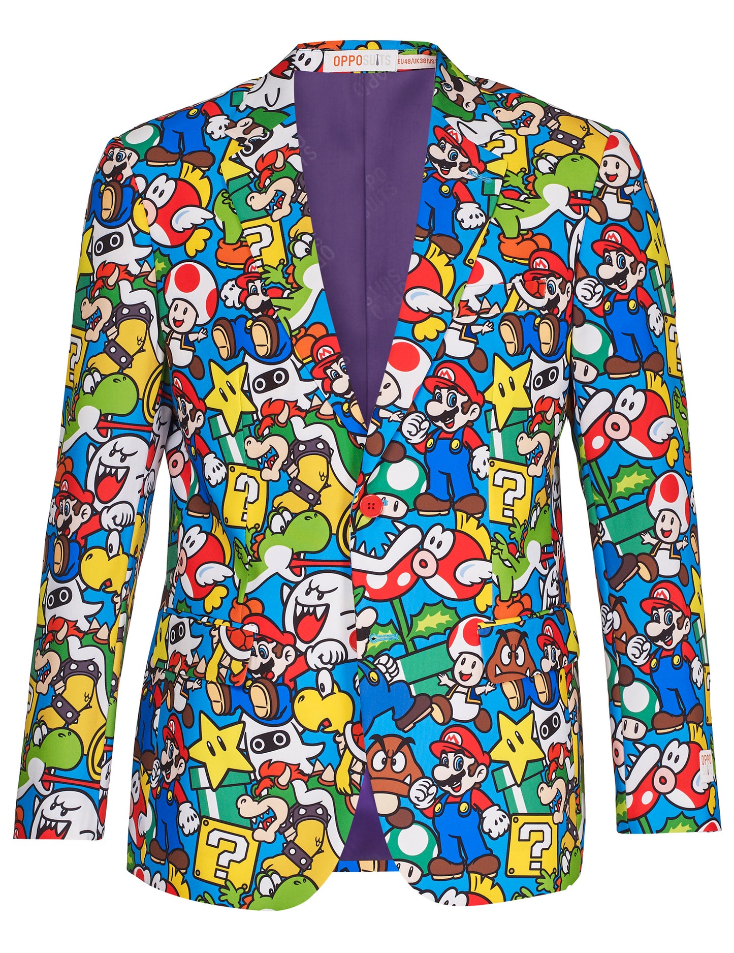 Fato Mr. Super Mario? adulto Opposuits?