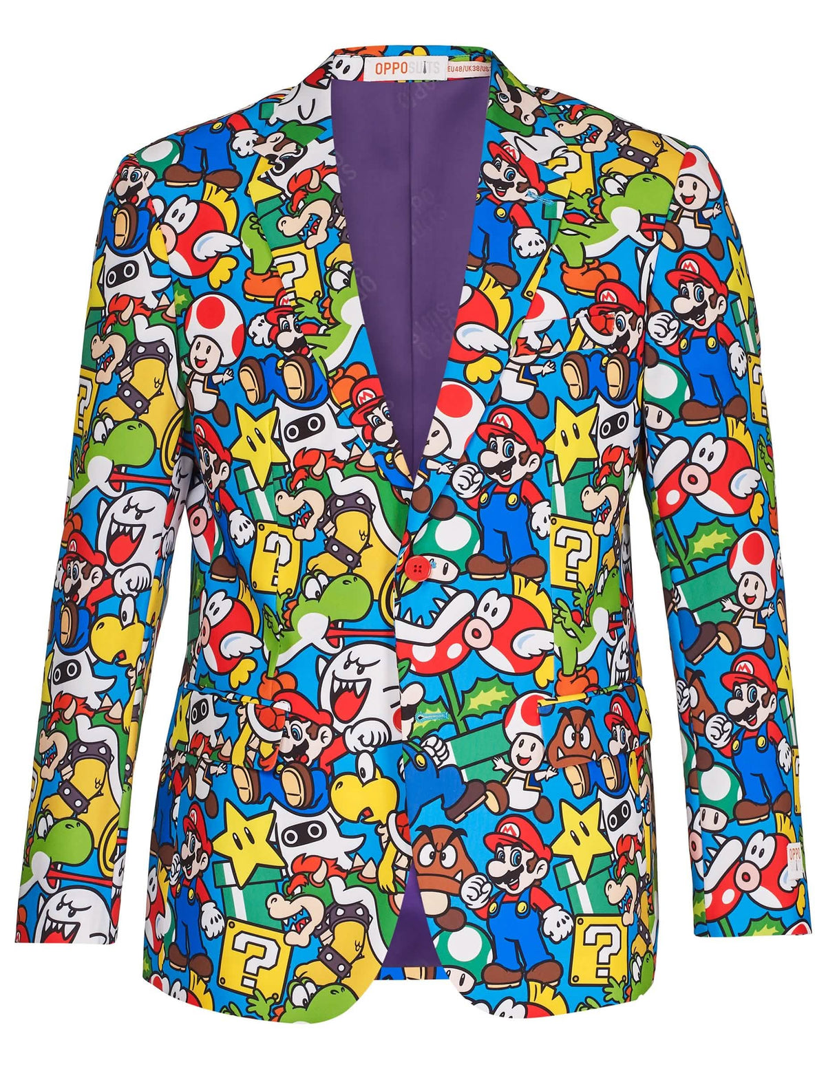 Fato Mr. Super Mario™ adulto Opposuits™