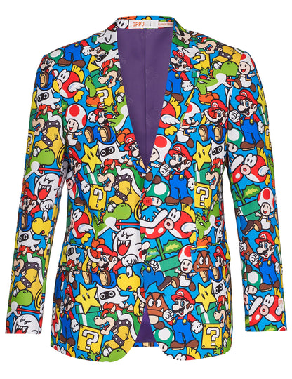 Fato Mr. Super Mario™ adulto Opposuits™