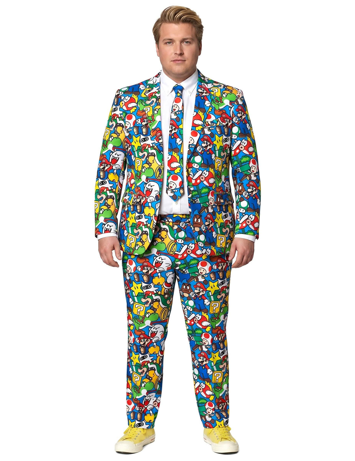 Fato Mr. Super Mario™ adulto Opposuits™