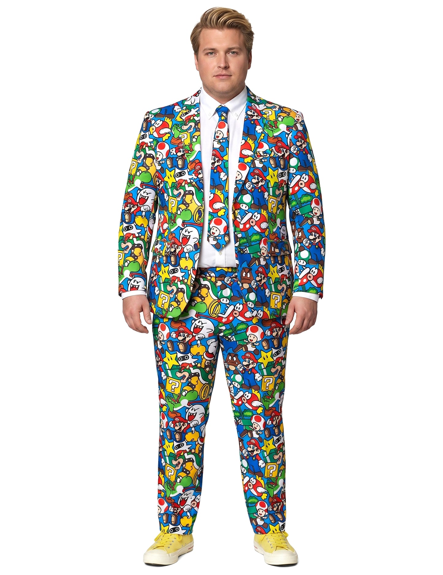 Fato Mr. Super Mario? adulto Opposuits?