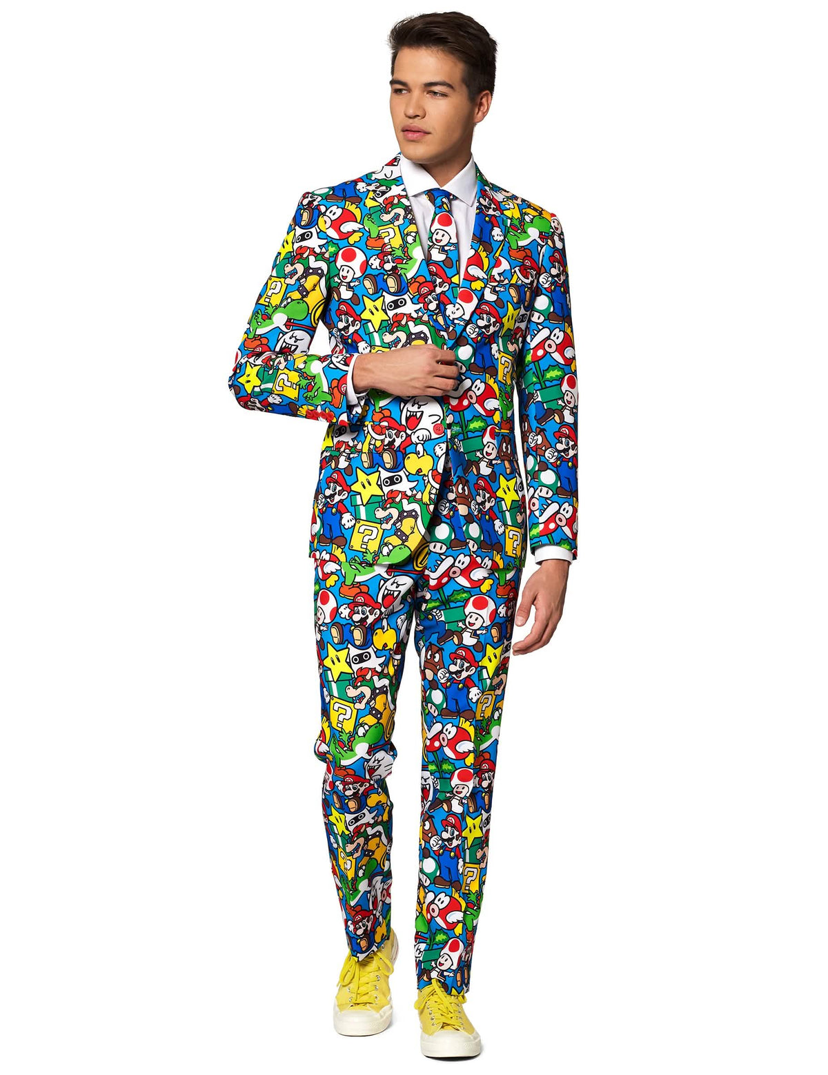 Fato Mr. Super Mario™ adulto Opposuits™