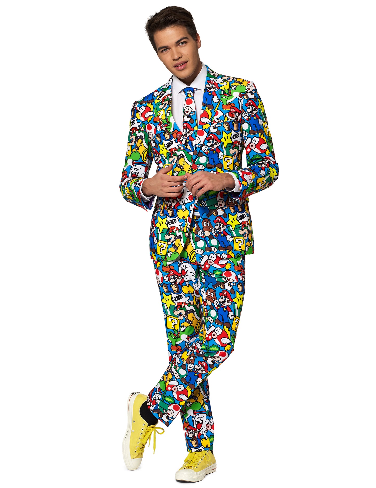 Fato Mr. Super Mario? adulto Opposuits?