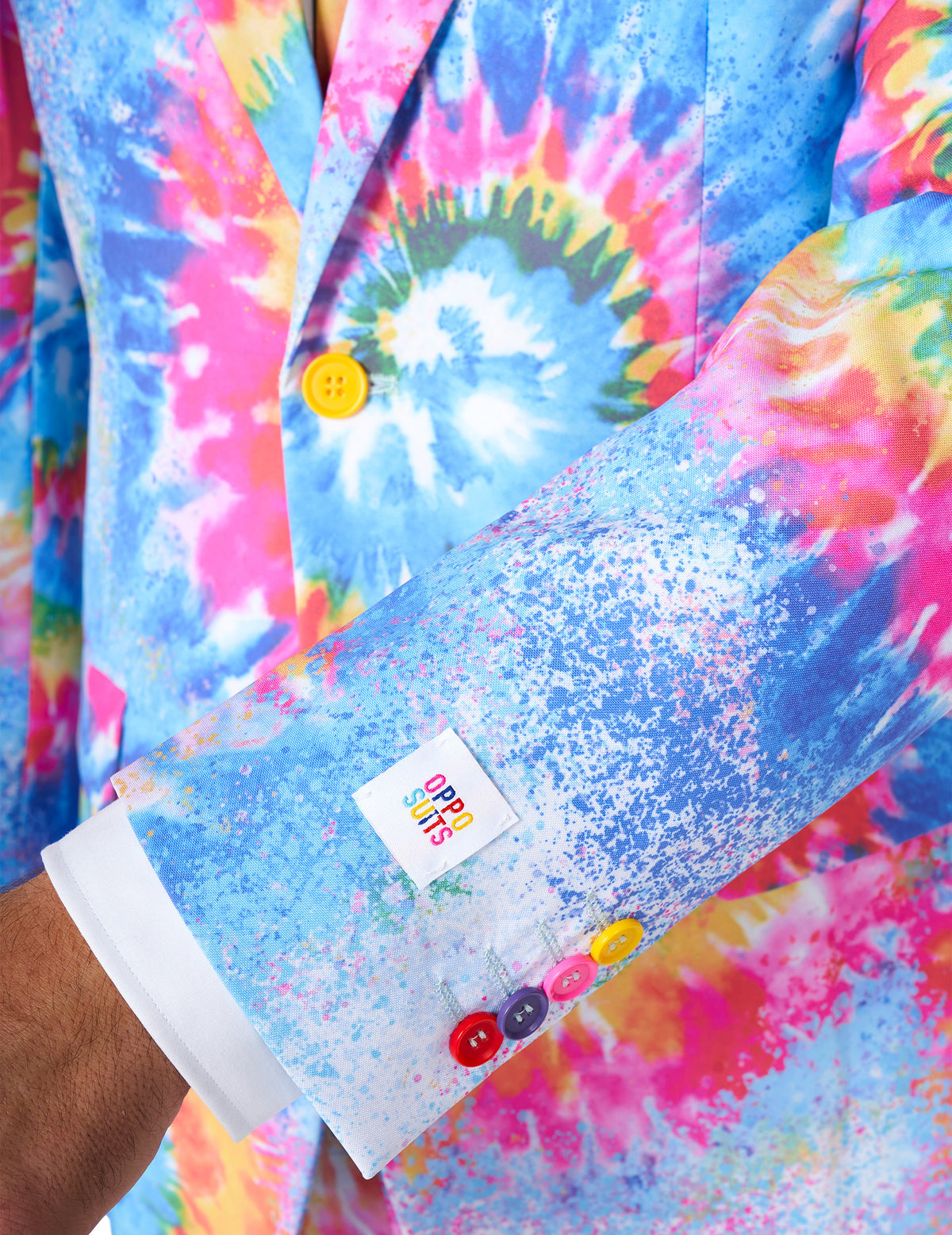 Máscara Mr. Tie-Dye Opposuits™ para adulto