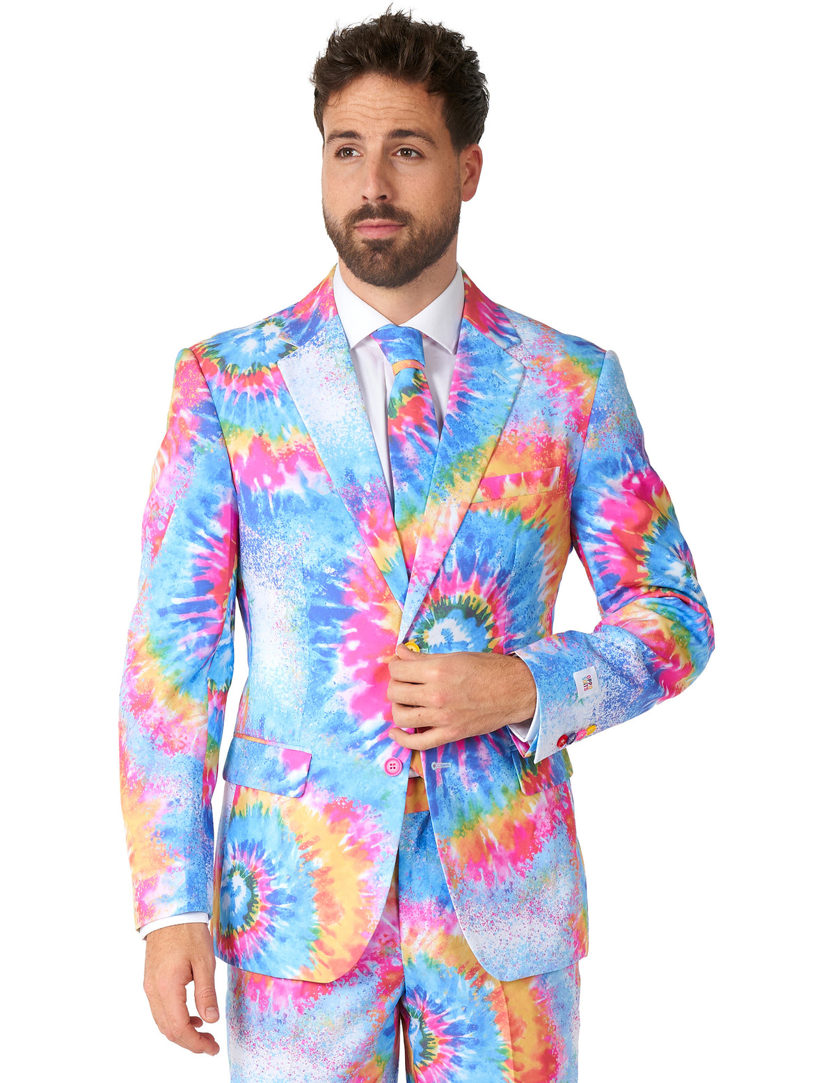 Máscara Mr. Tie-Dye Opposuits™ para adulto