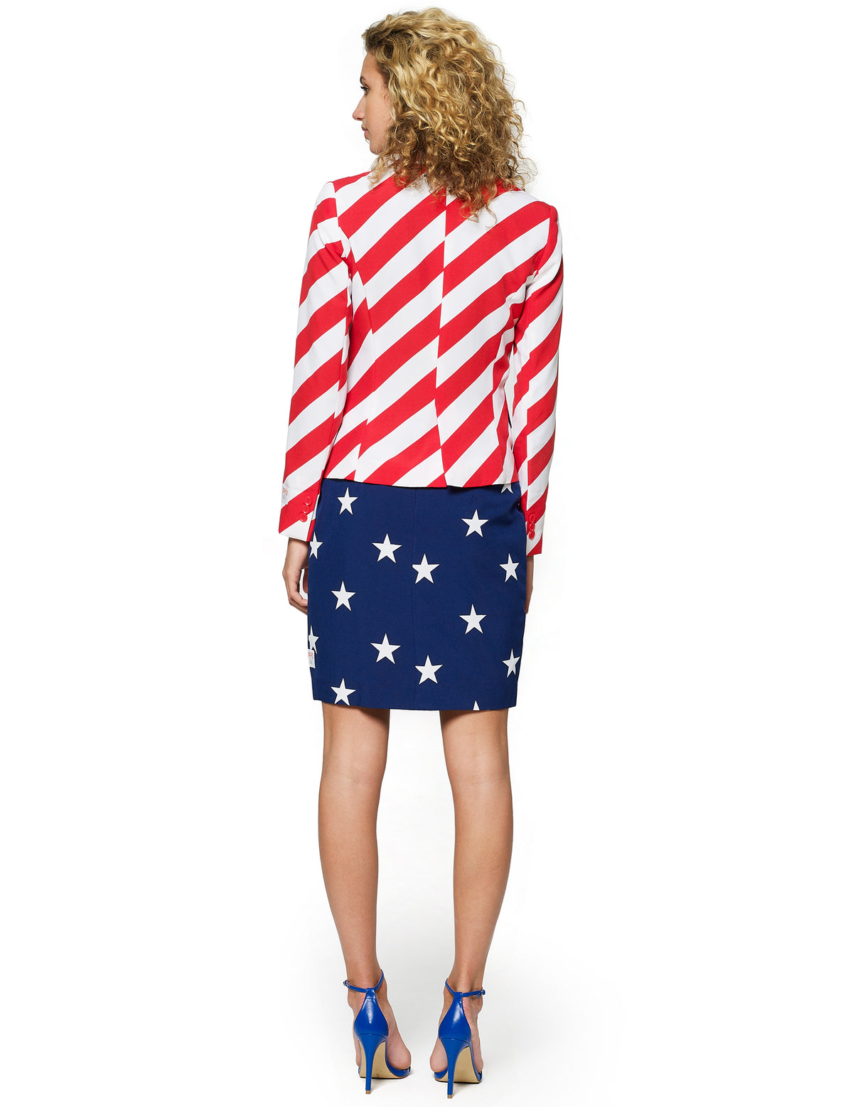 Vue de dos du costume Mrs. America Opposuits pour femme