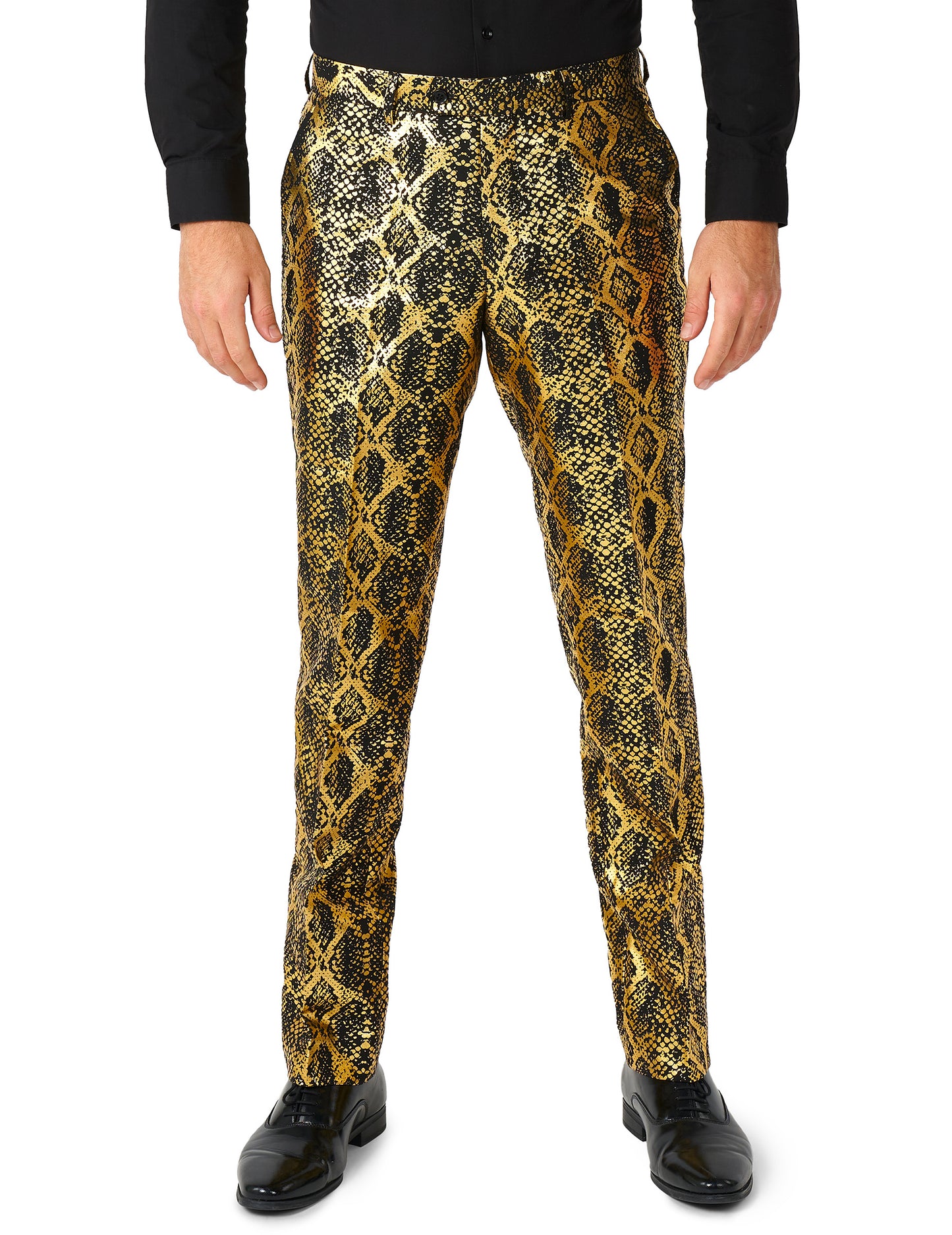 Fato de cobra Brilhante Opposuits para adulto