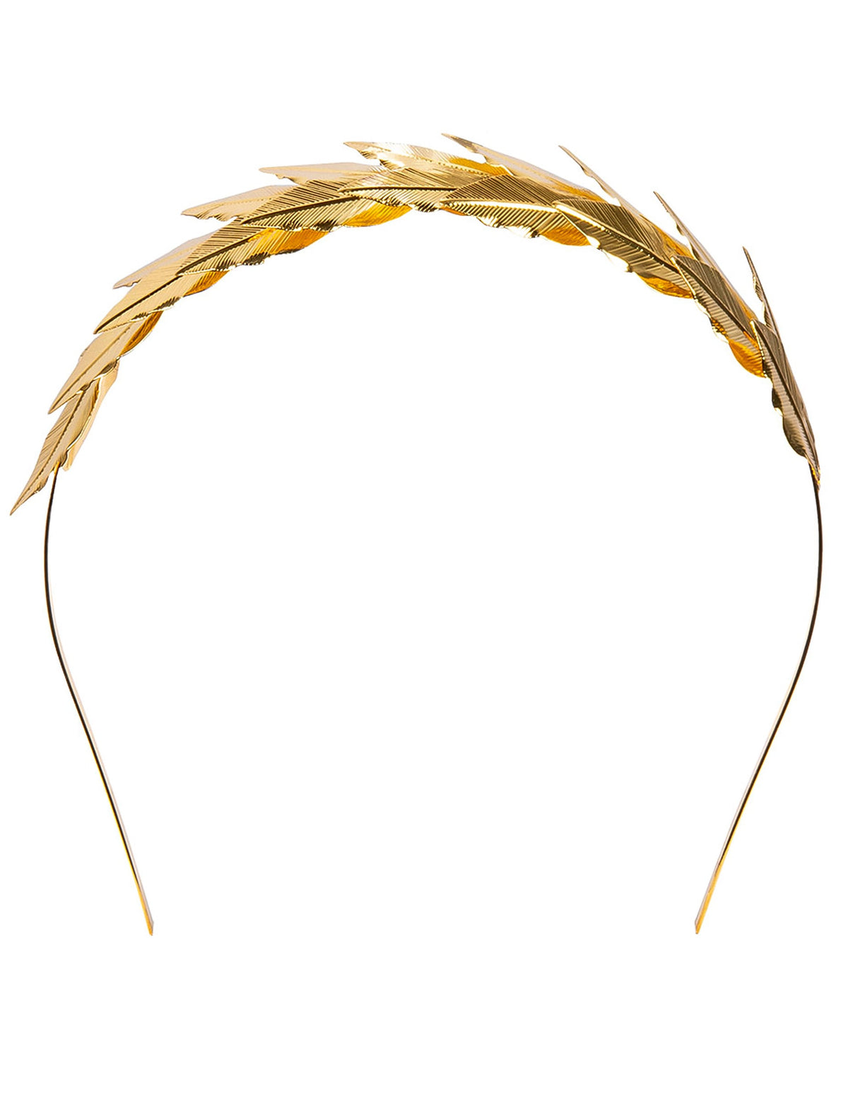 Détail des feuilles de la couronne de laurier