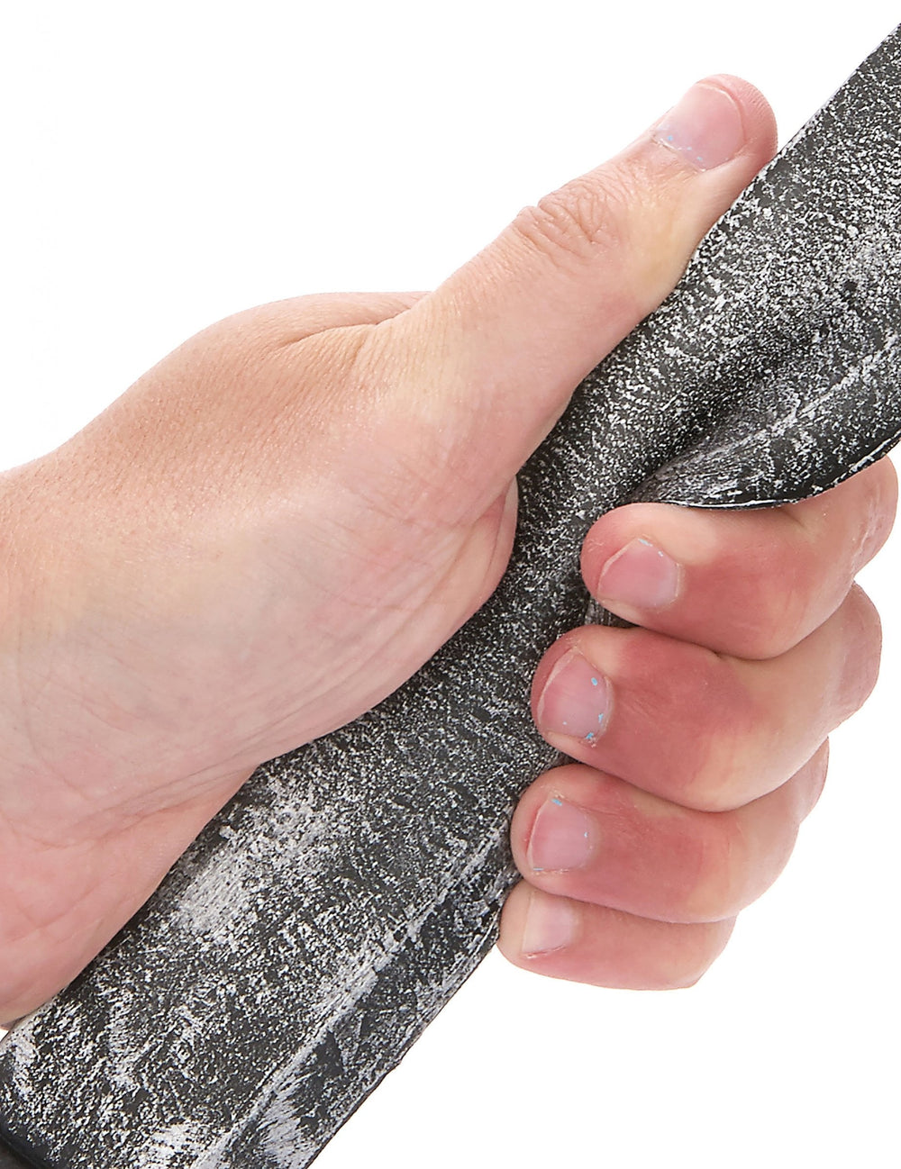 Détail de la flexibilité de la lame du couteau luxe pour adulte