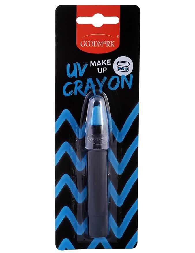 Lápis de maquilhagem UV para adulto azul pastel