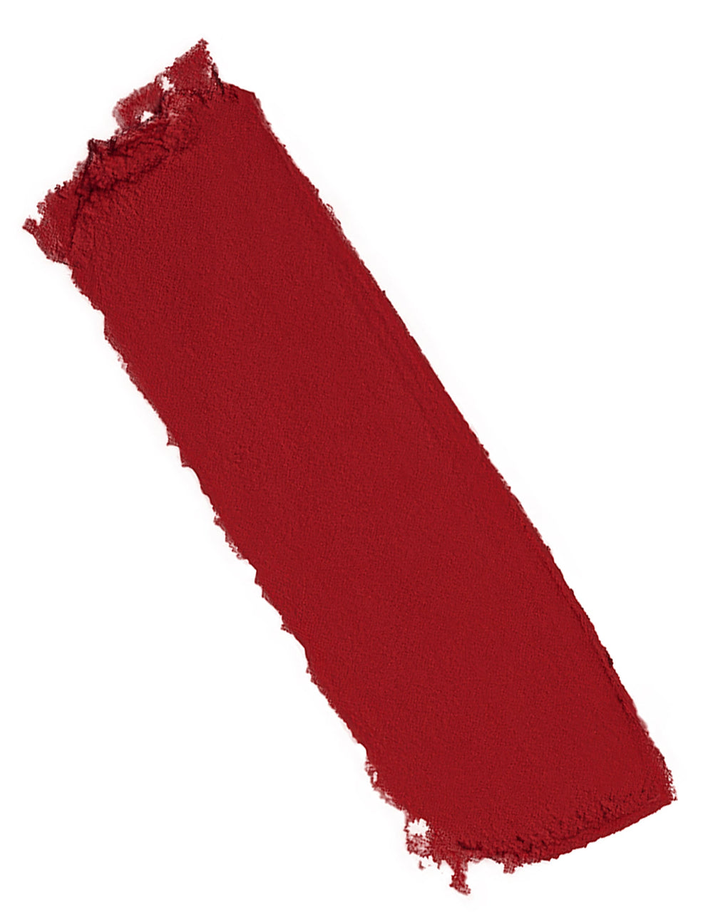 Trace de la texture du crayon de maquillage rouge
